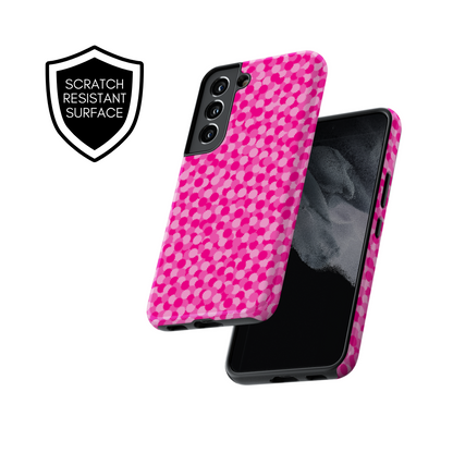 Fuchsia Pop Joy Bursts Galaxy Case