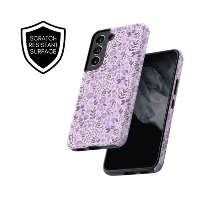 Lavender Fields (Light) Galaxy Case