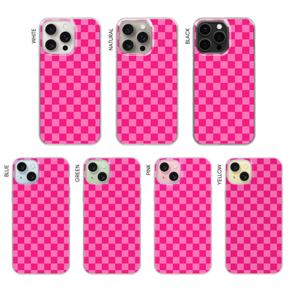 It Girl Checkers Clear Case Insert