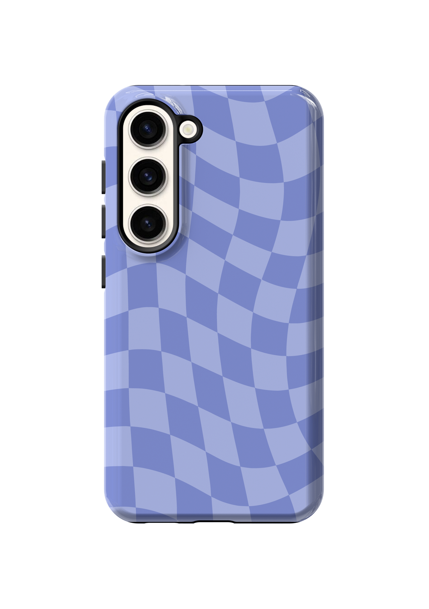 Bluebell Wavy Checkers Phone Case