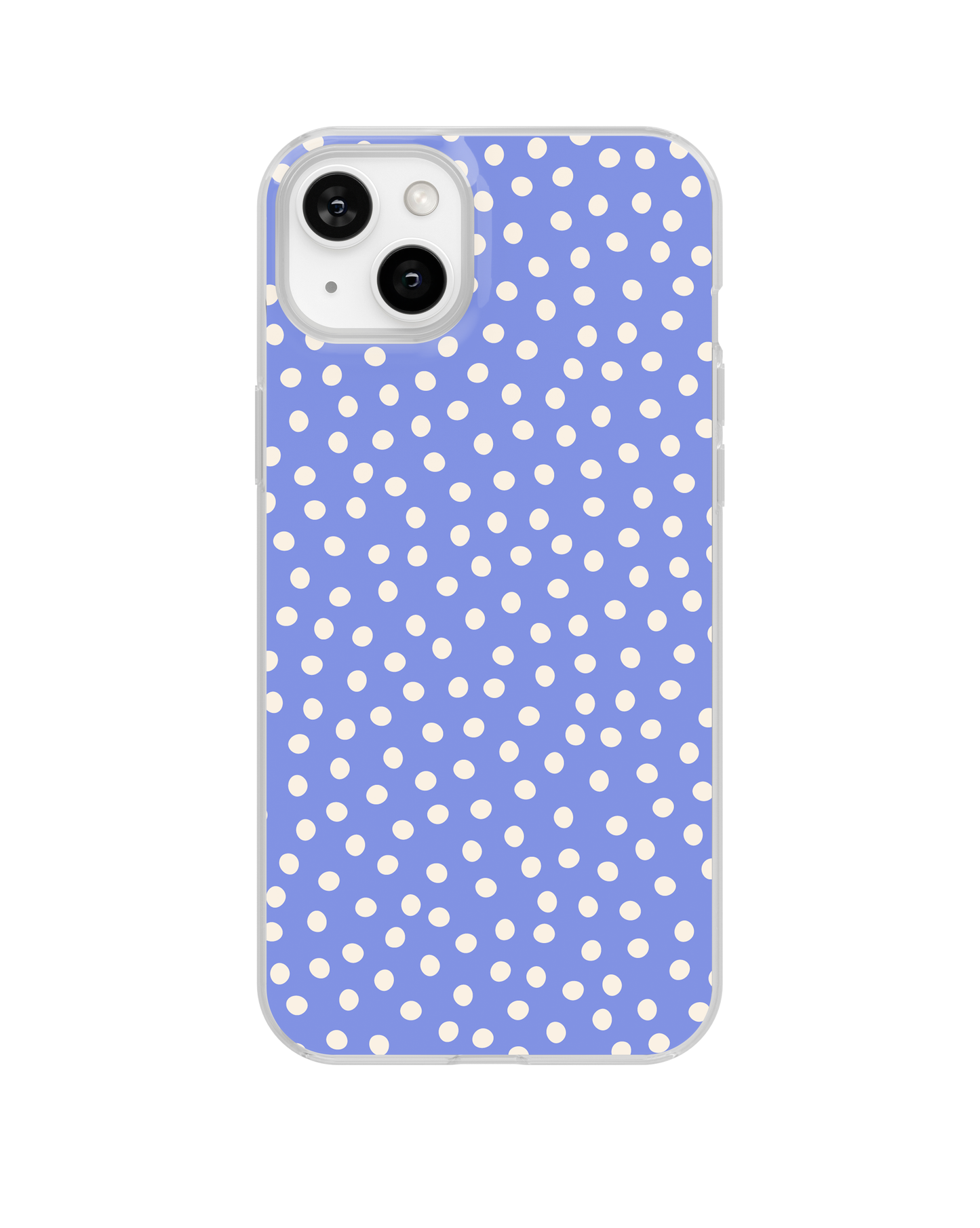 Bluebell Dots Clear Case Insert