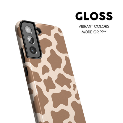 Fawn Cowprint Galaxy Case