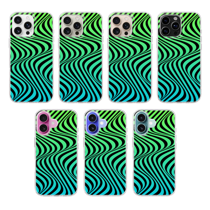 Siren Song Swirls Holographic Clear Case Insert