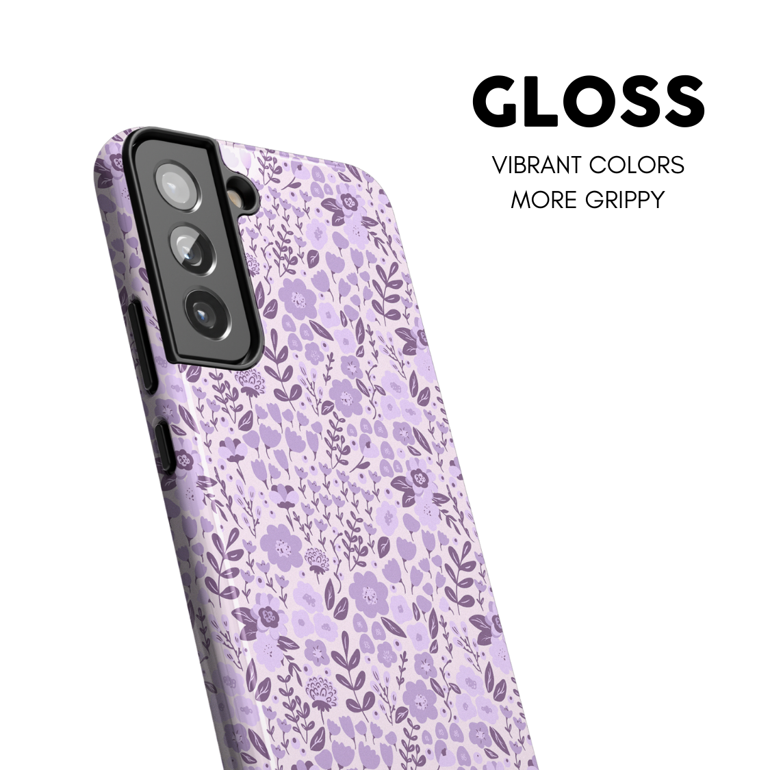 Lavender Fields (Light) Galaxy Case