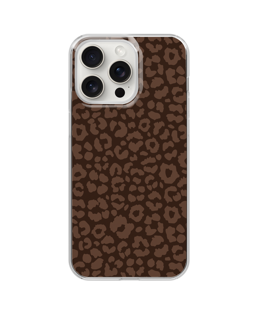 Espresso Cheetah Clear Case Insert