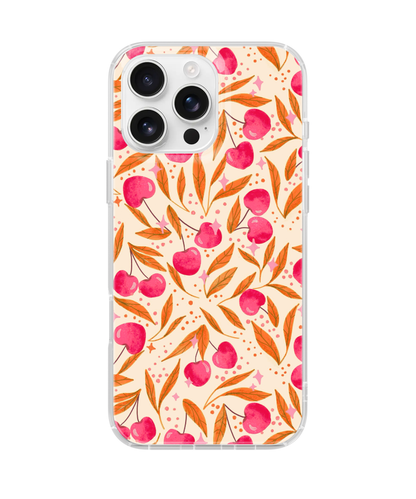 Persimmon Cherry Charm Clear Case Insert