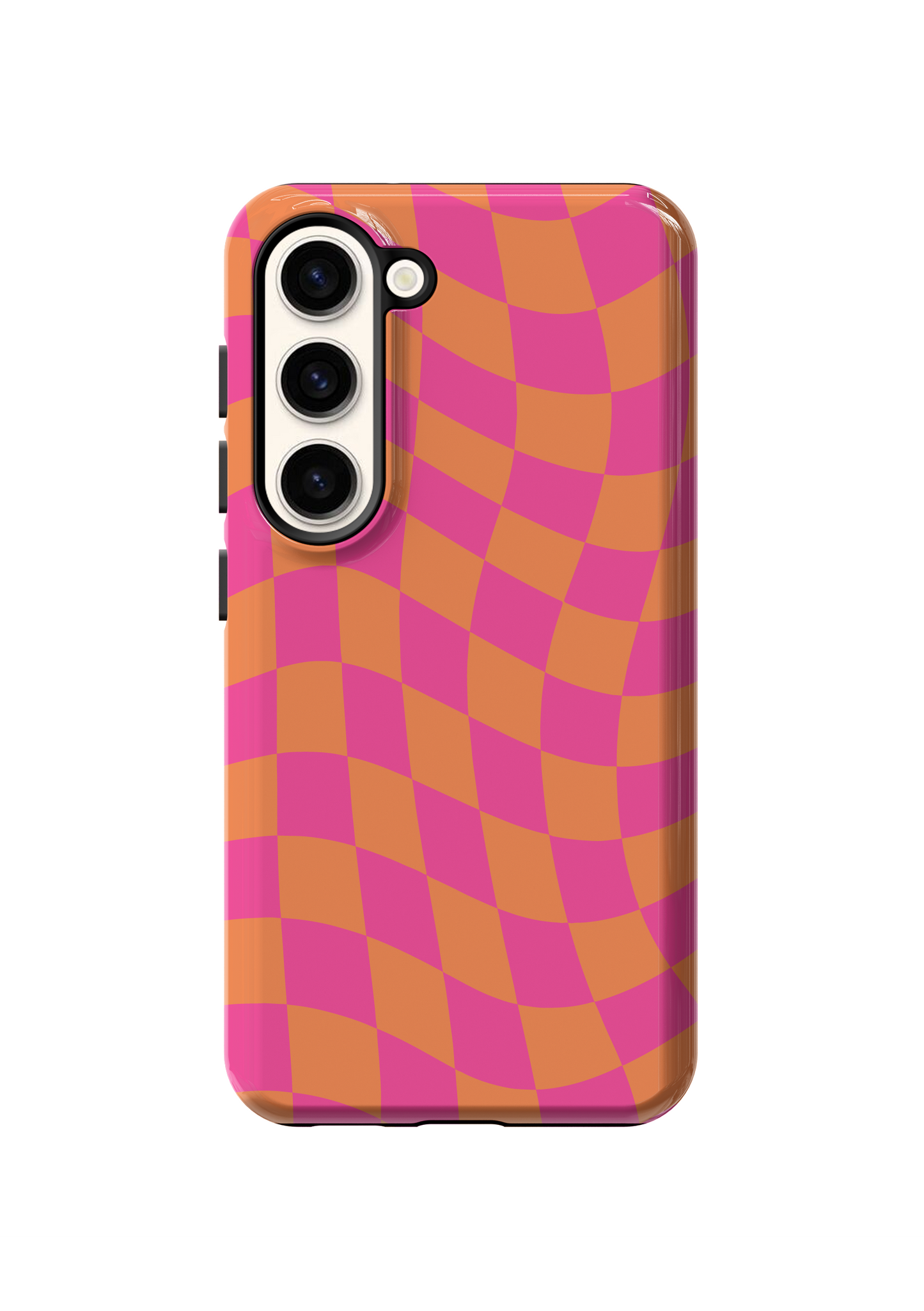 Sunkissed Wavy Checkers Phone Case