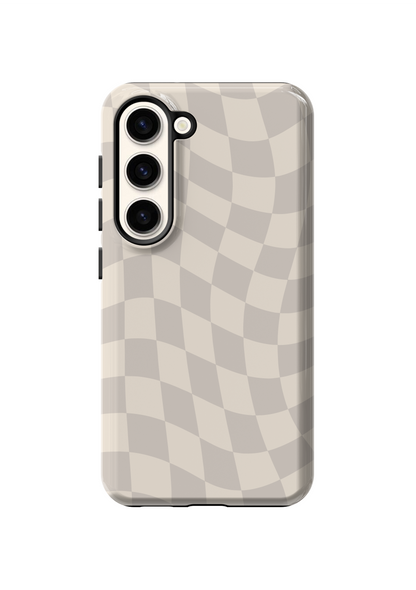 Dust Bunny Wavy Checkers II Phone Case