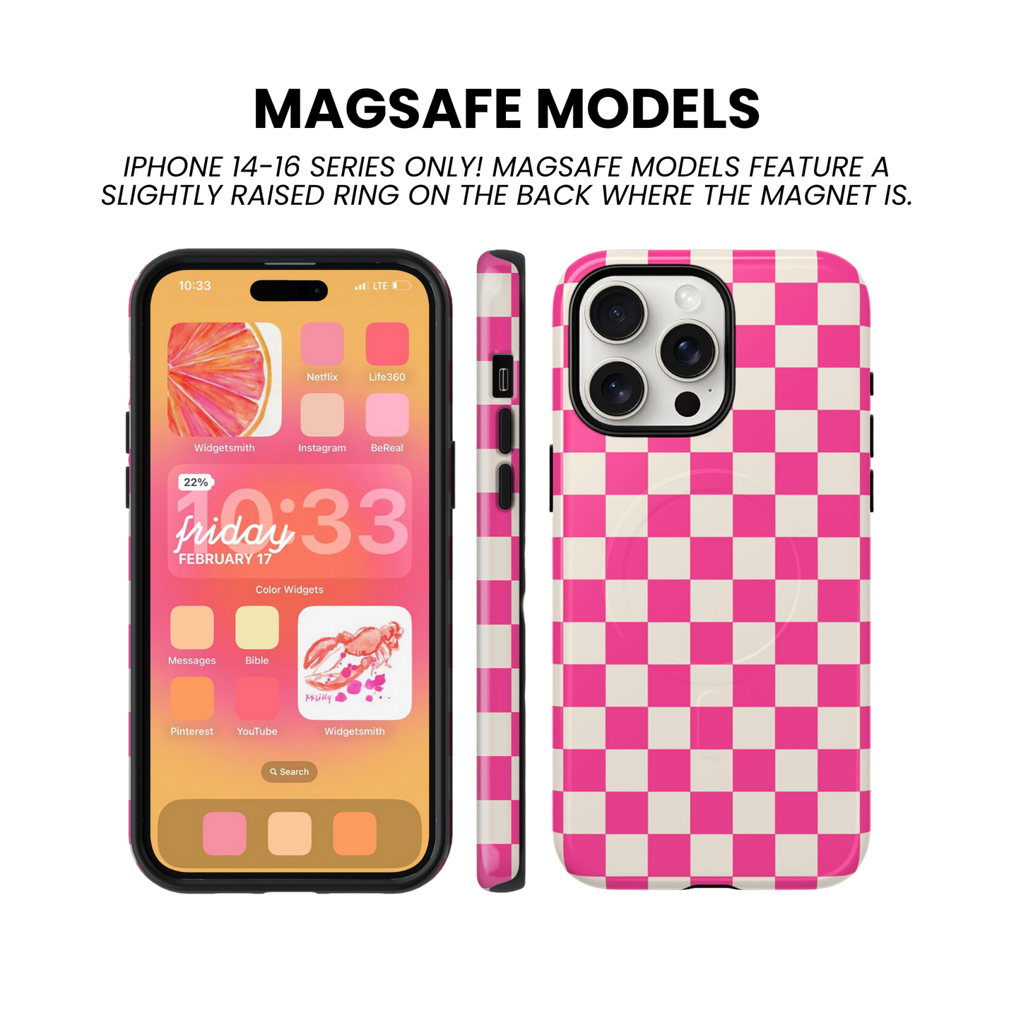 It Girl Checkers II Phone Case