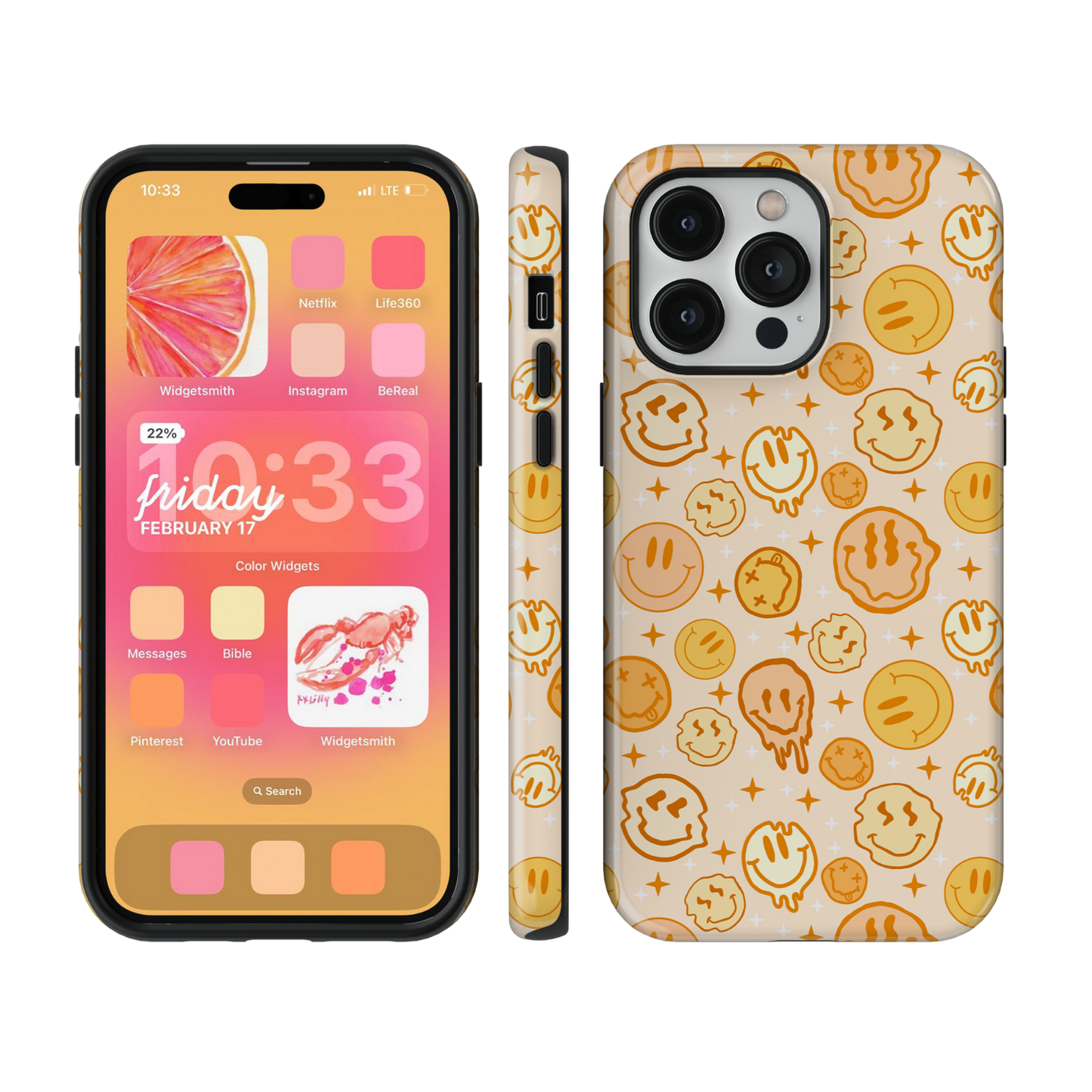 Yellow Happy Hypnosis Phone Case