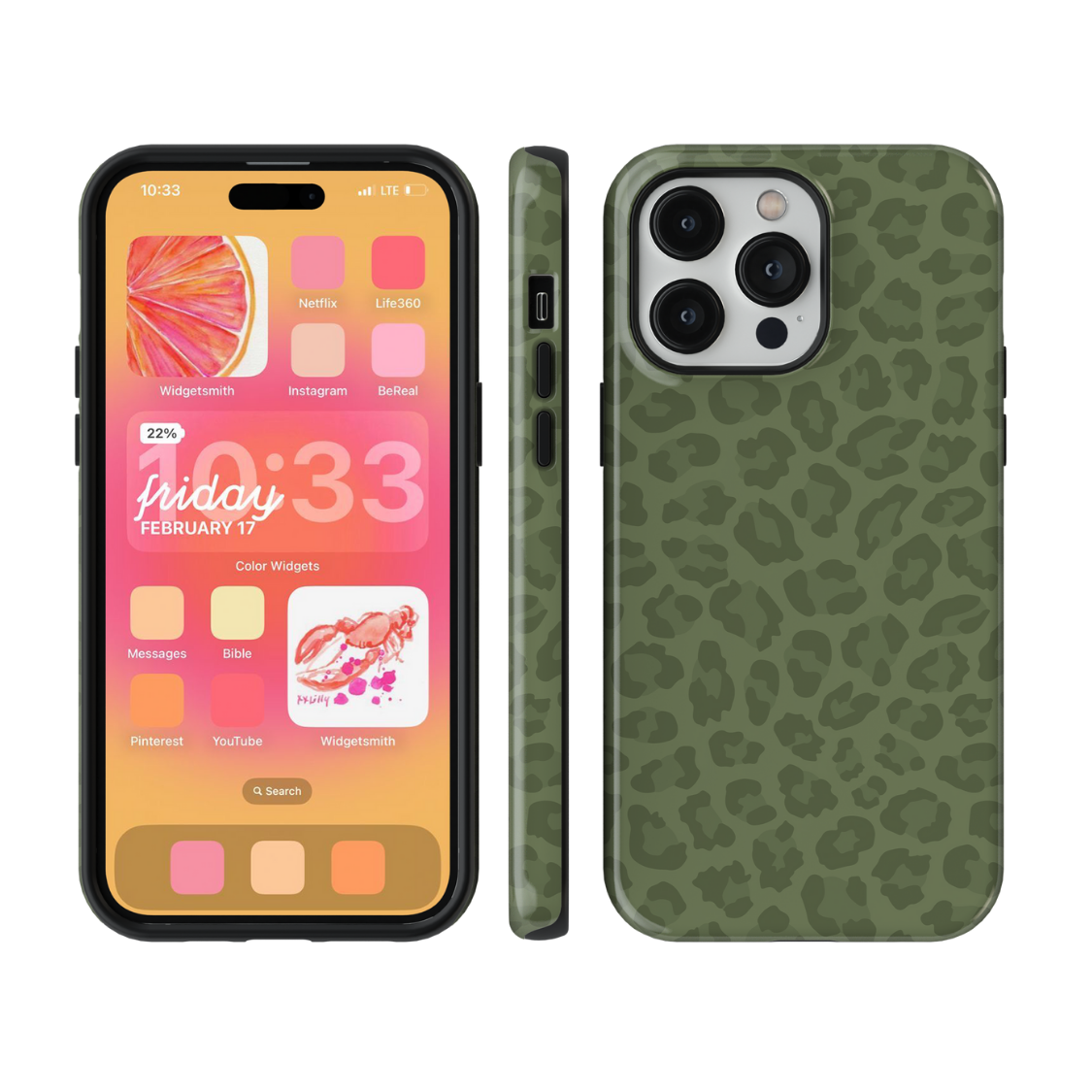 Moss Leopard Phone Case