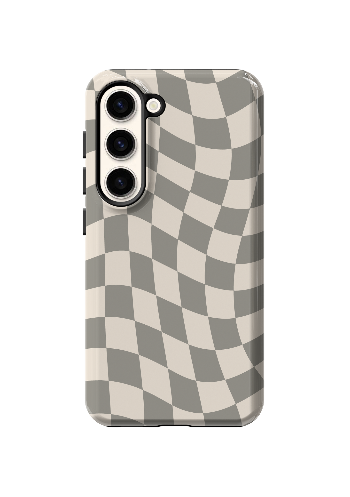 River Rock Wavy Checkers II Phone Case