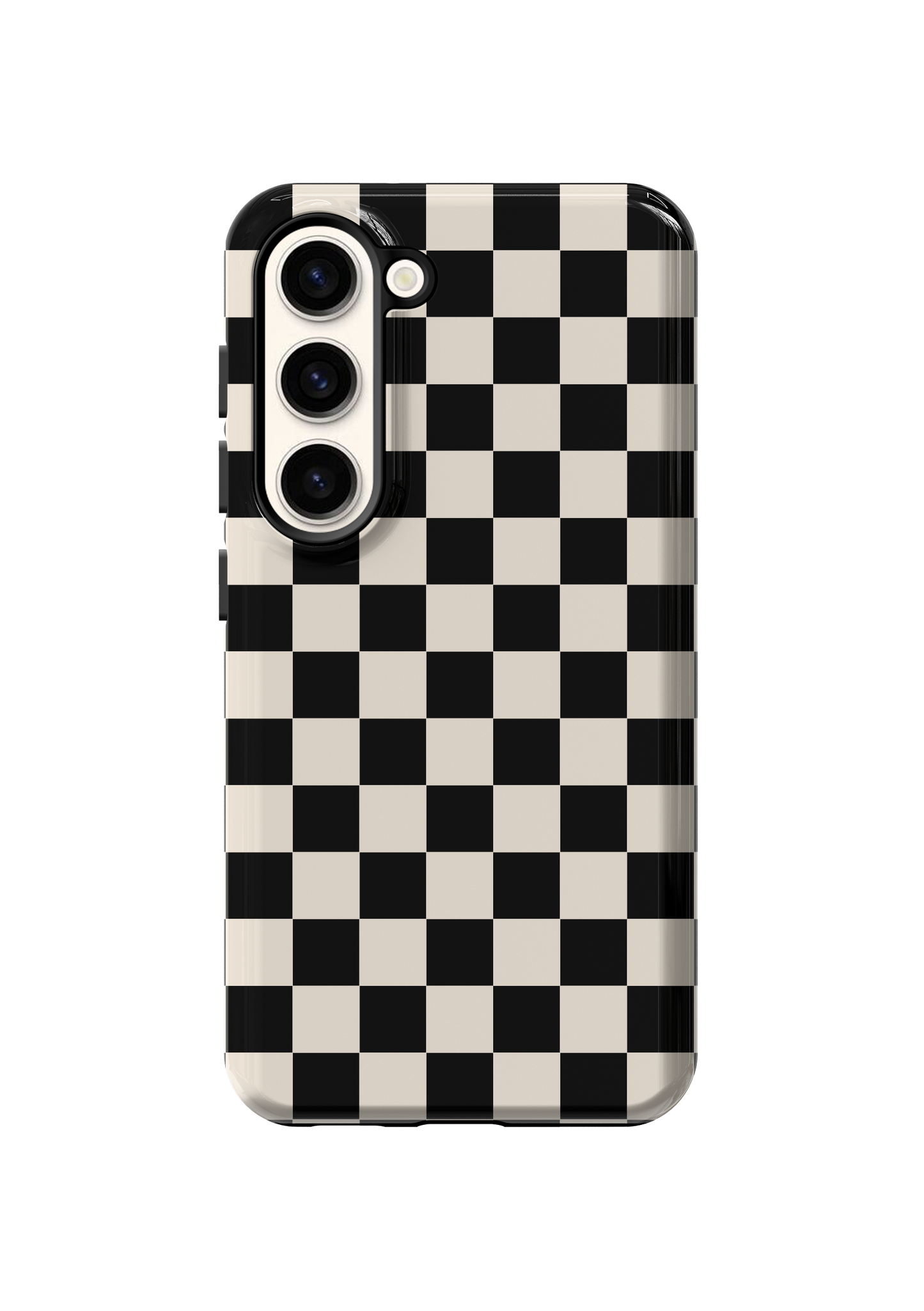 Onyx Checkers II Phone Case