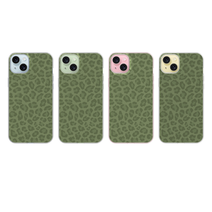 Moss Leopard Clear Case Insert