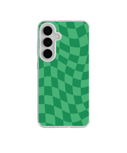 Emerald City Wavy Checkers Clear Case Insert