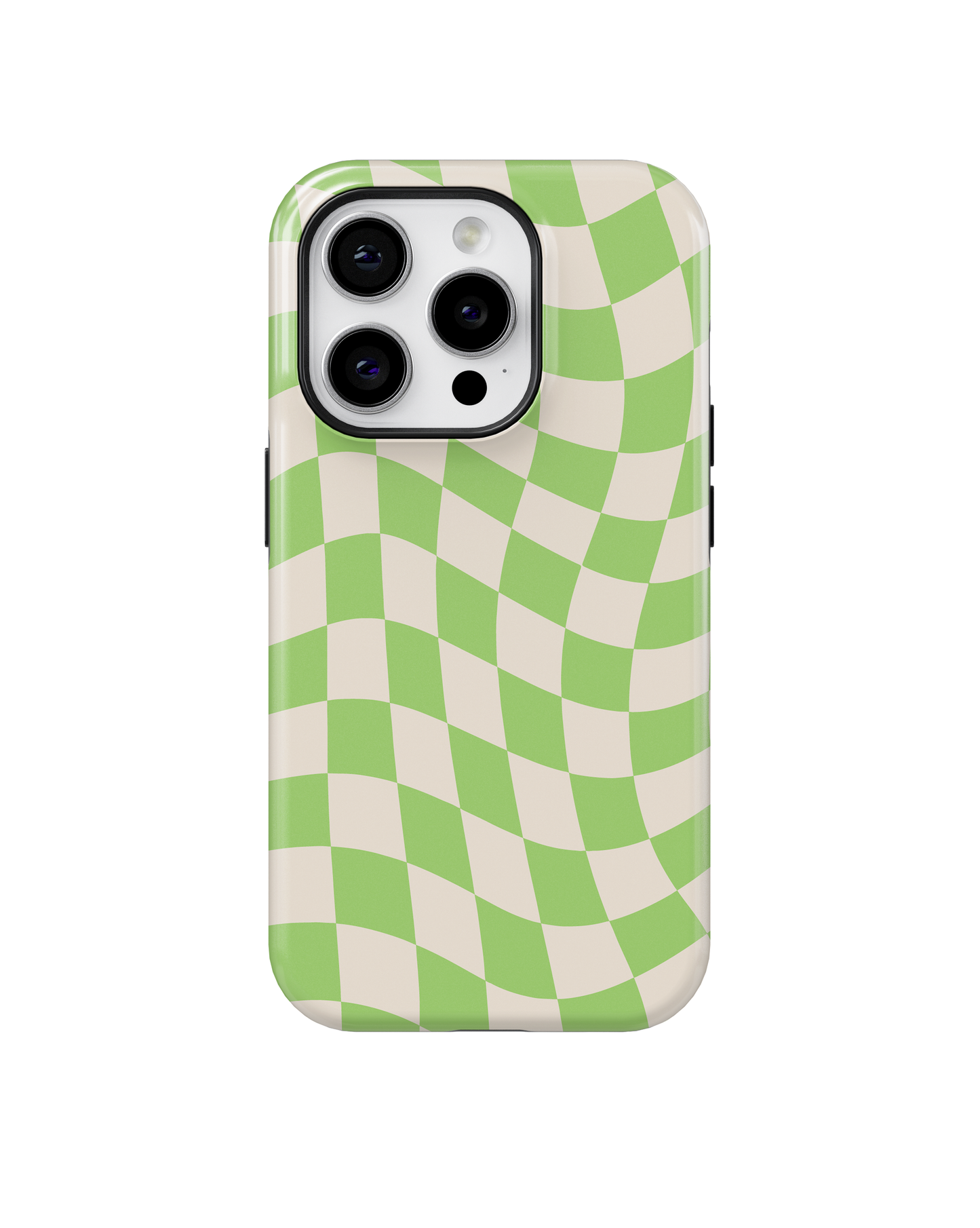 Katydid Wavy Checkers II Phone Case