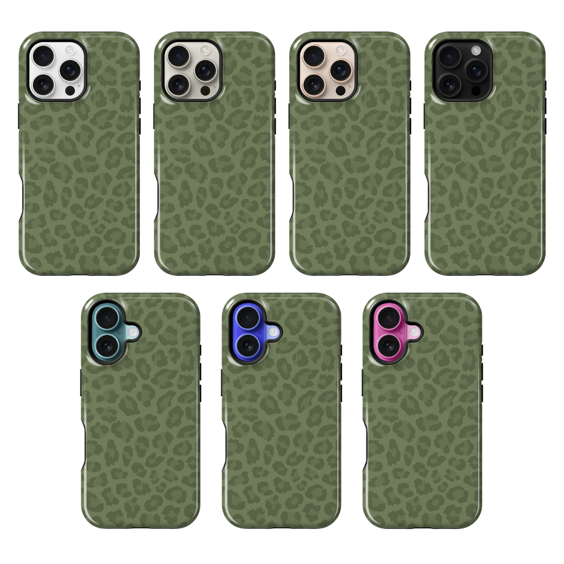 Moss Leopard Phone Case