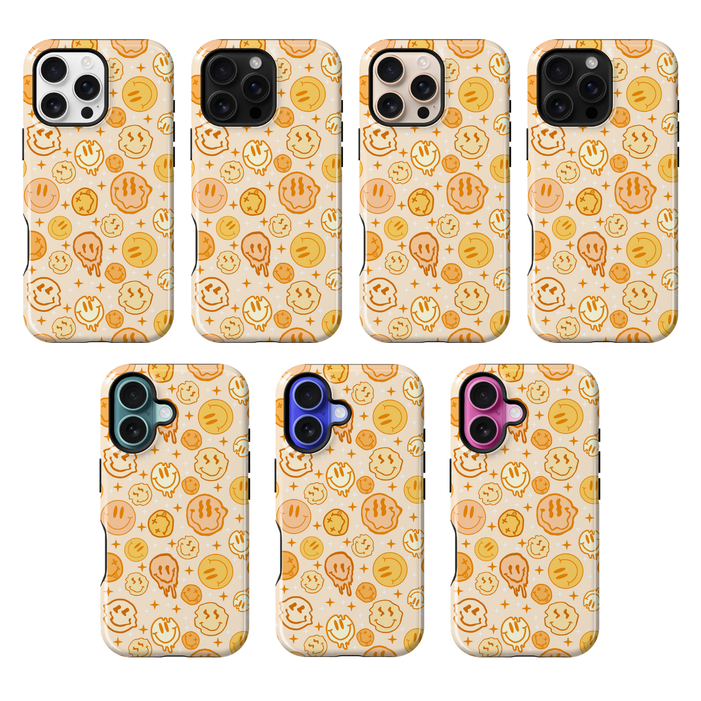 Yellow Happy Hypnosis Phone Case