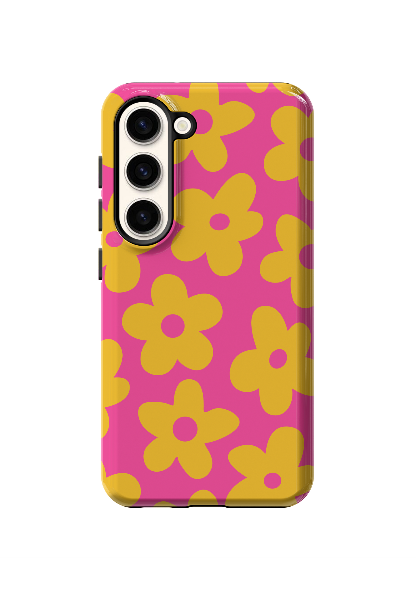 Pink Lemonade Big Blooms Phone Case