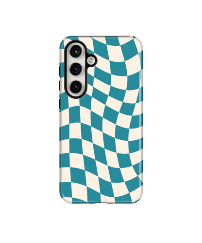 Mermaid Jewel Wavy Checkers II Phone Case