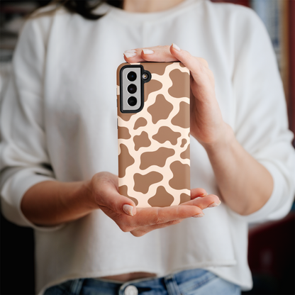 Fawn Cowprint Galaxy Case