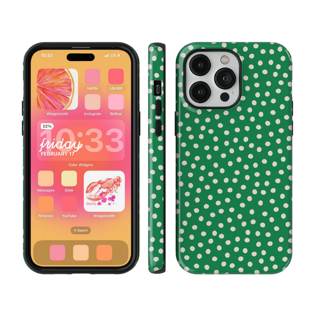 Emerald City Dots Phone Case