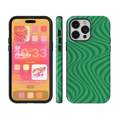 Emerald City Swirls Phone Case