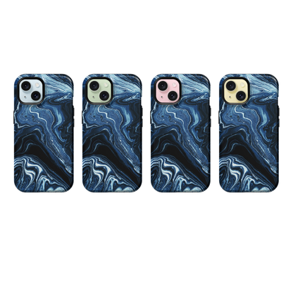 Sapphire Marble Obsession Phone Case