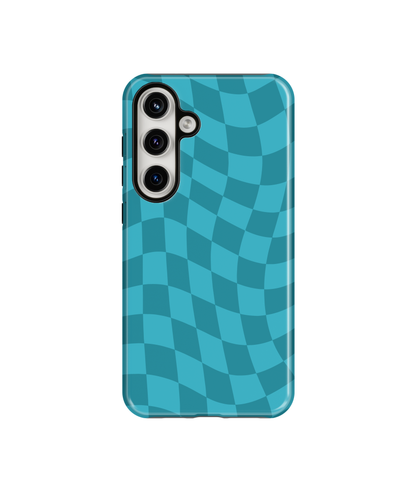 Mermaid Jewel Wavy Checkers Phone Case