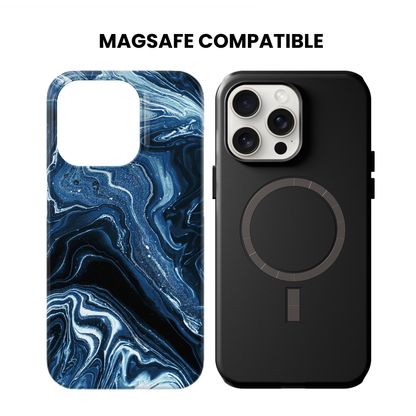 Sapphire Marble Obsession Phone Case