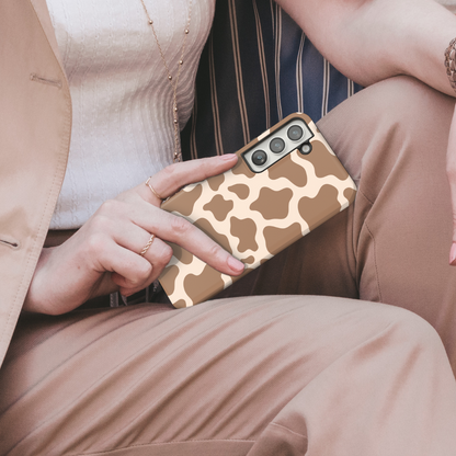 Fawn Cowprint Galaxy Case