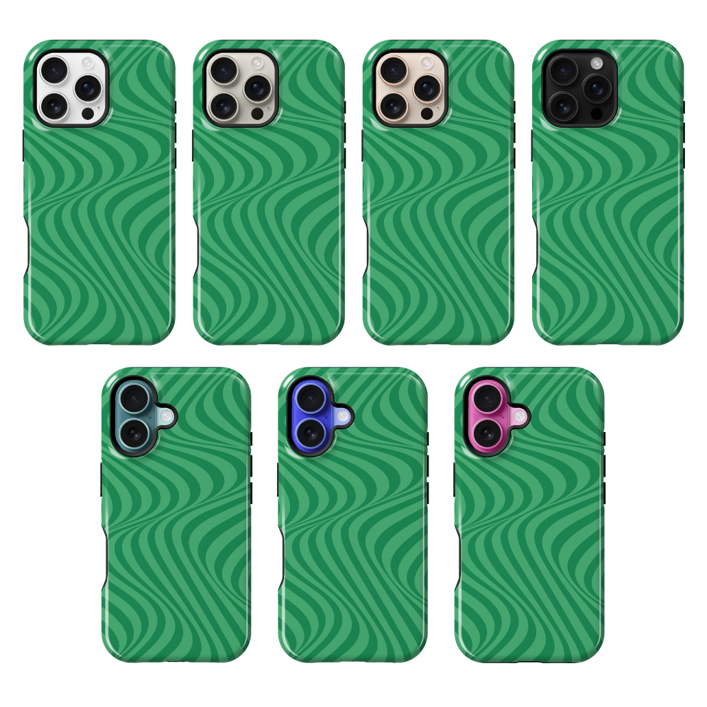 Emerald City Swirls Phone Case