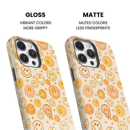 Yellow Happy Hypnosis Phone Case