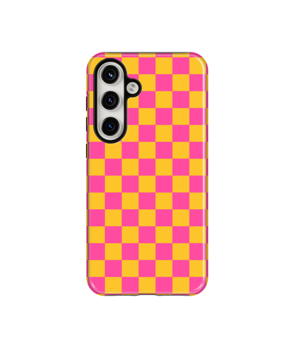 Pink Lemonade Checkers Phone Case