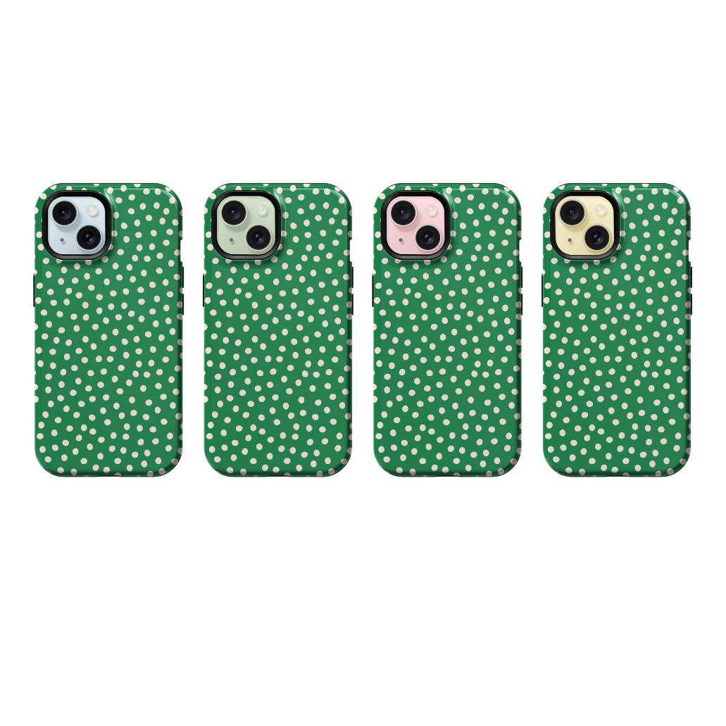 Emerald City Dots Phone Case