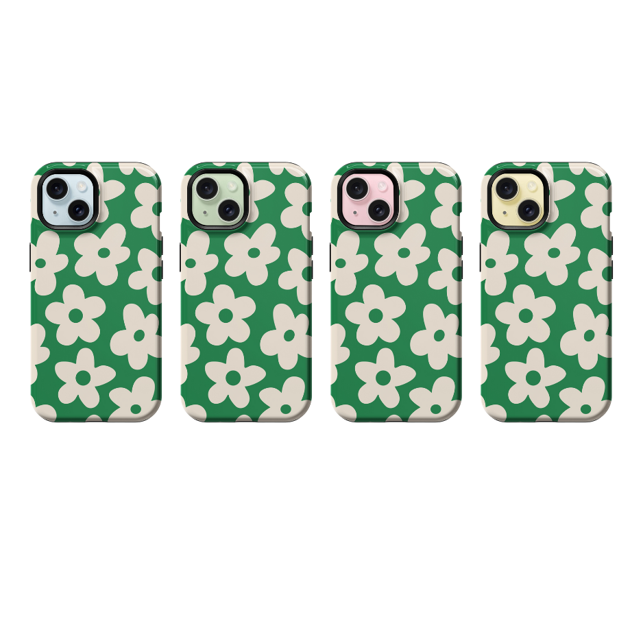 Emerald City Big Blooms Phone Case