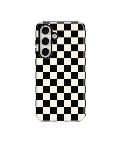 Onyx Checkers II Phone Case