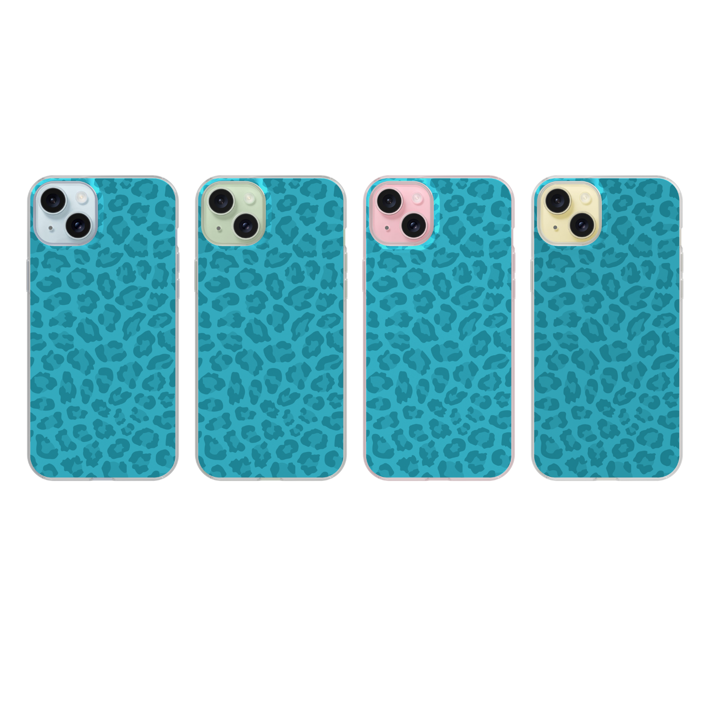 Mermaid Jewel Leopard Clear Case Insert