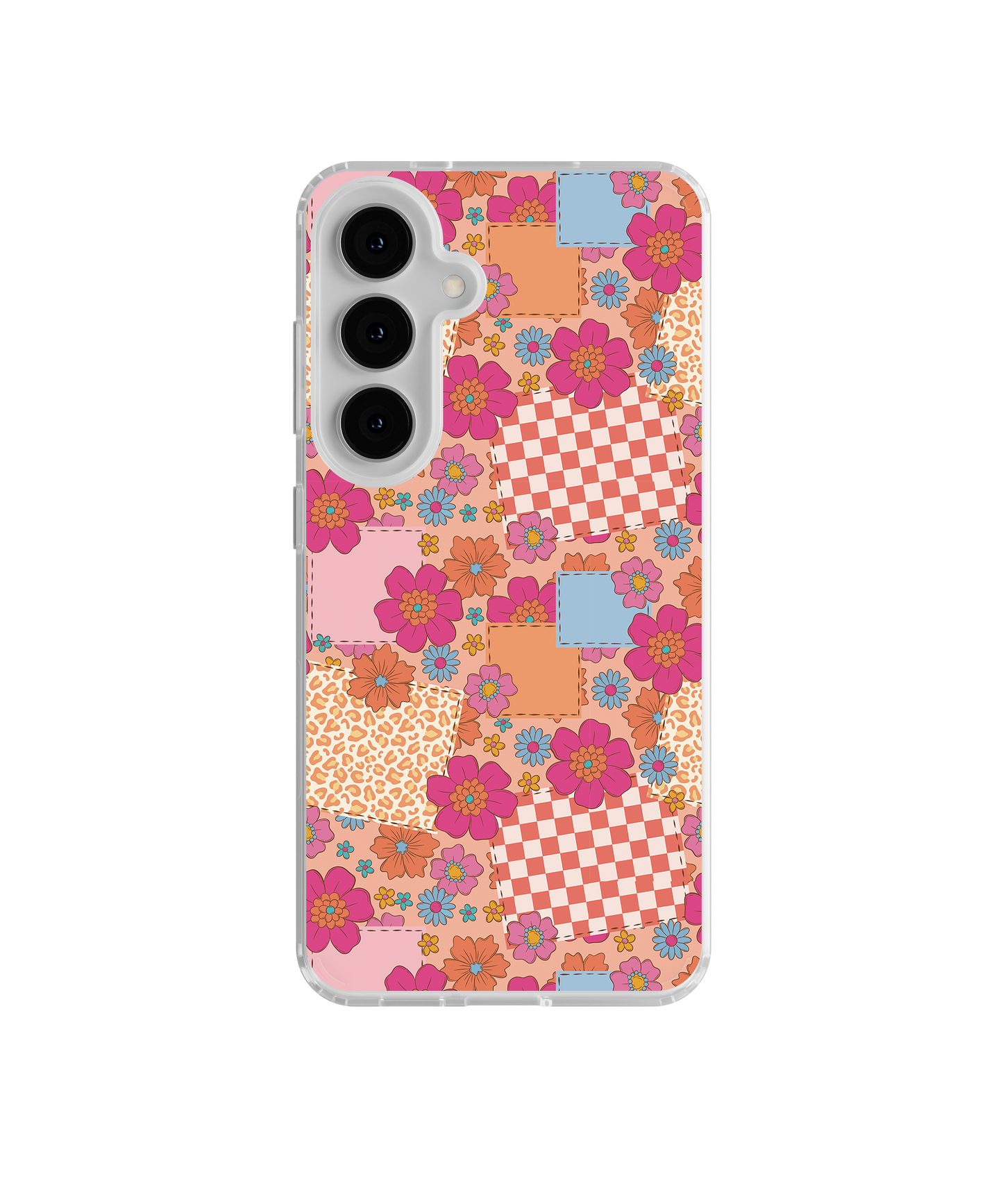 Petal Patchwork Clear Case Insert