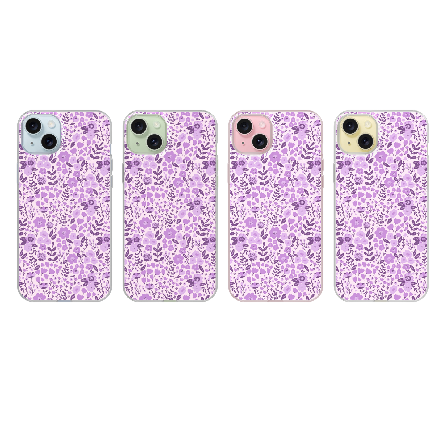 Lavender Fields (Light) Clear Case Insert