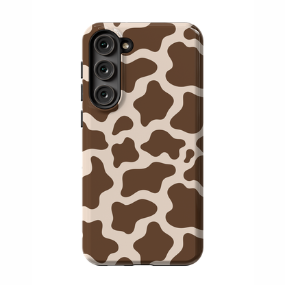 Cocoa Cowprint Galaxy Case