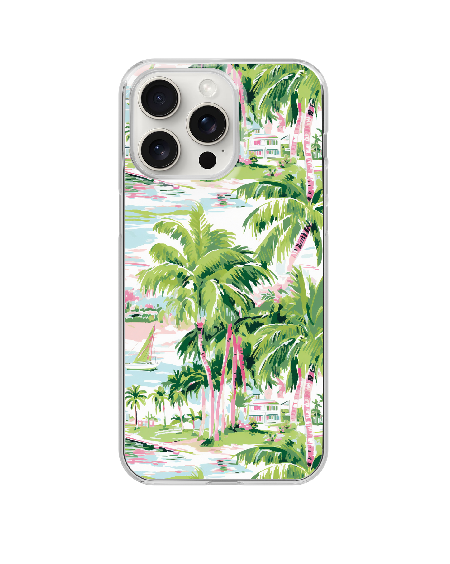 Palm Paradise I Clear Case Insert