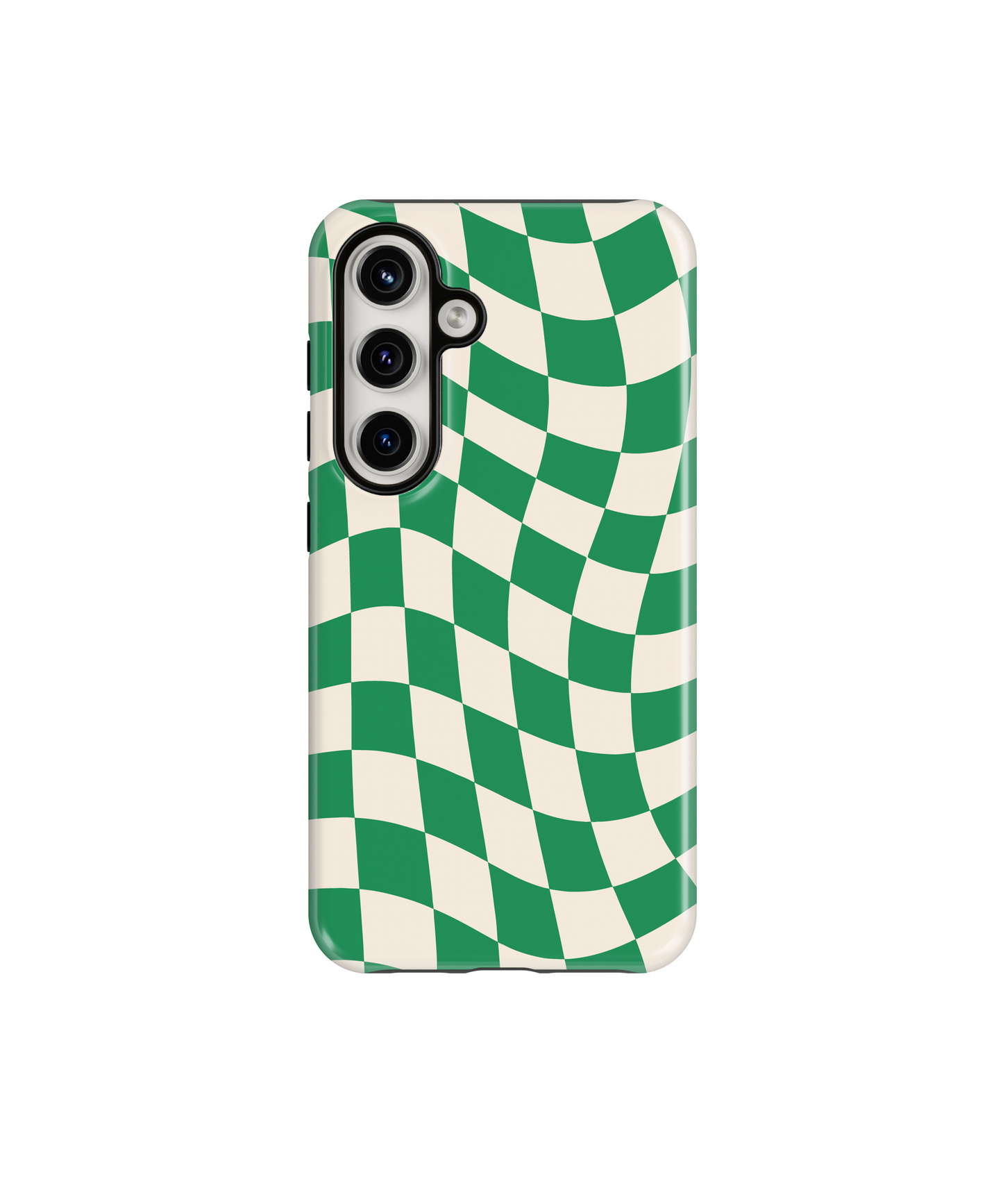 Emerald City Wavy Checkers II Phone Case