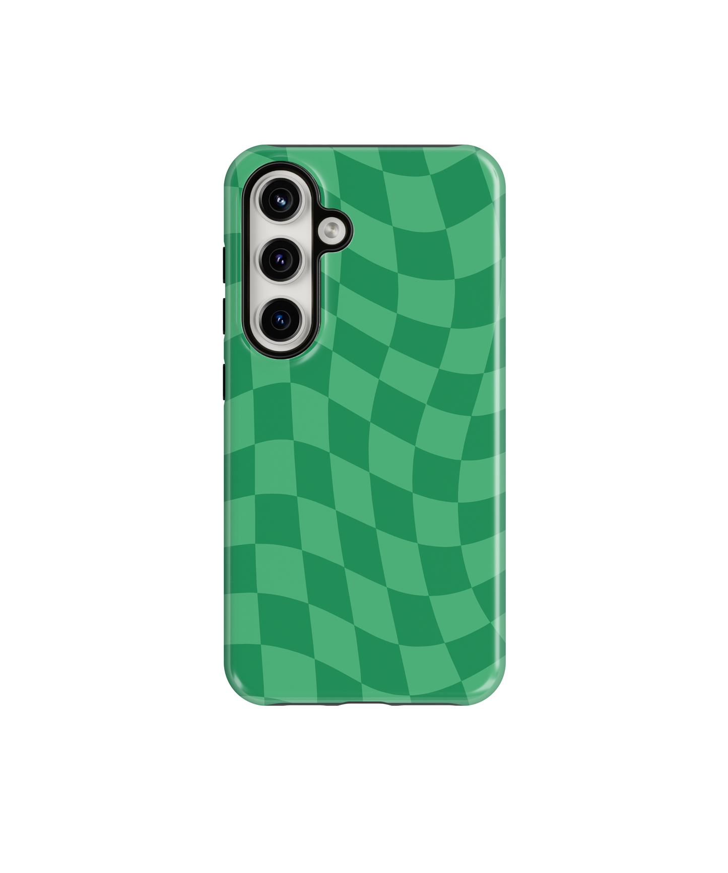 Emerald City Wavy Checkers Phone Case