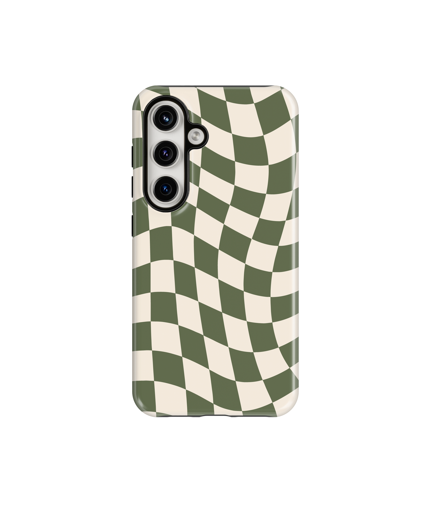 Moss Wavy Checkers II Phone Case