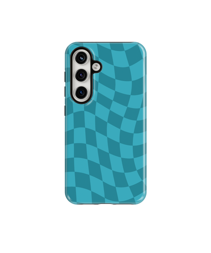 Mermaid Jewel Wavy Checkers Phone Case