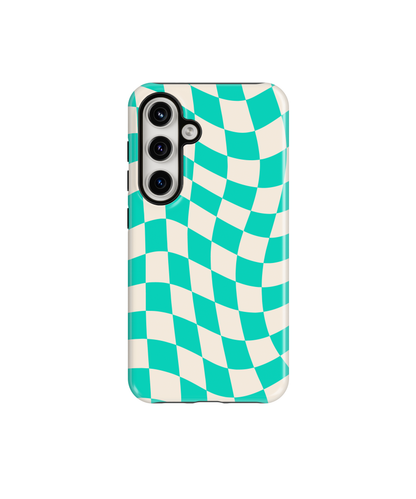 Calypso Wavy Checkers II Phone Case