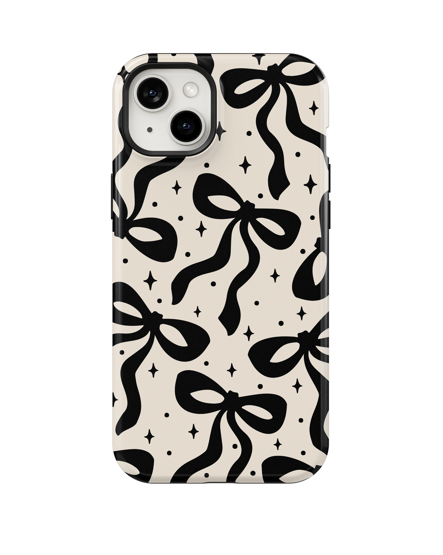 Cookies & Cream Bows I Phone Case