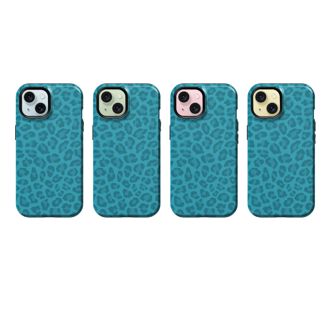 Mermaid Jewel Leopard Phone Case