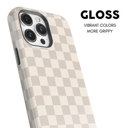 Vanilla Checkers II iPhone Case